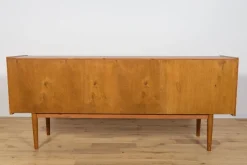 Pamono Mid-Century Teak Sideboard by Nils Jonsson for Hugo Troeds, Sweden, 1960s><noscript><img width=