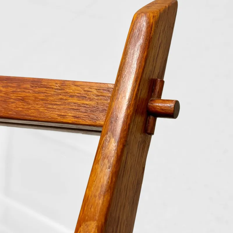 Pamono Mid-Century Teak Wall Mirror with Shelf, Sweden, 1950s> Mirrors