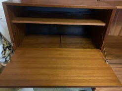 Pamono Mid-Century Teak Wall Unit by Poul Cadovius for Cado><noscript><img width=