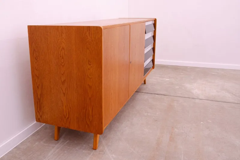 Pamono Mid-Century U-460 Sideboard by Jiří Jiroutek for Interior Prague, Czechoslovakia, 1960s> Sideboards & Buffets