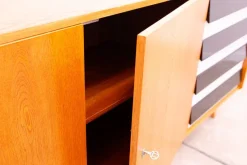 Pamono Mid-Century U-460 Sideboard by Jiří Jiroutek for Interior Prague, Czechoslovakia, 1960s><noscript><img width=