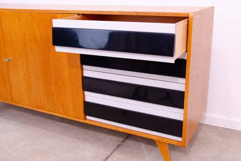 Pamono Mid-Century U-460 Sideboard by Jiří Jiroutek for Interior Prague, Czechoslovakia, 1960s> Sideboards & Buffets