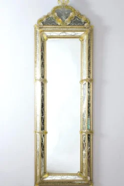 Hot Pamono Mid-Century Venetian Murano Glass Mirror, 1960s