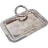 Pamono Mid-Century Vertigo Tray attributed to Andrée Putman for Christofle, France> Trays