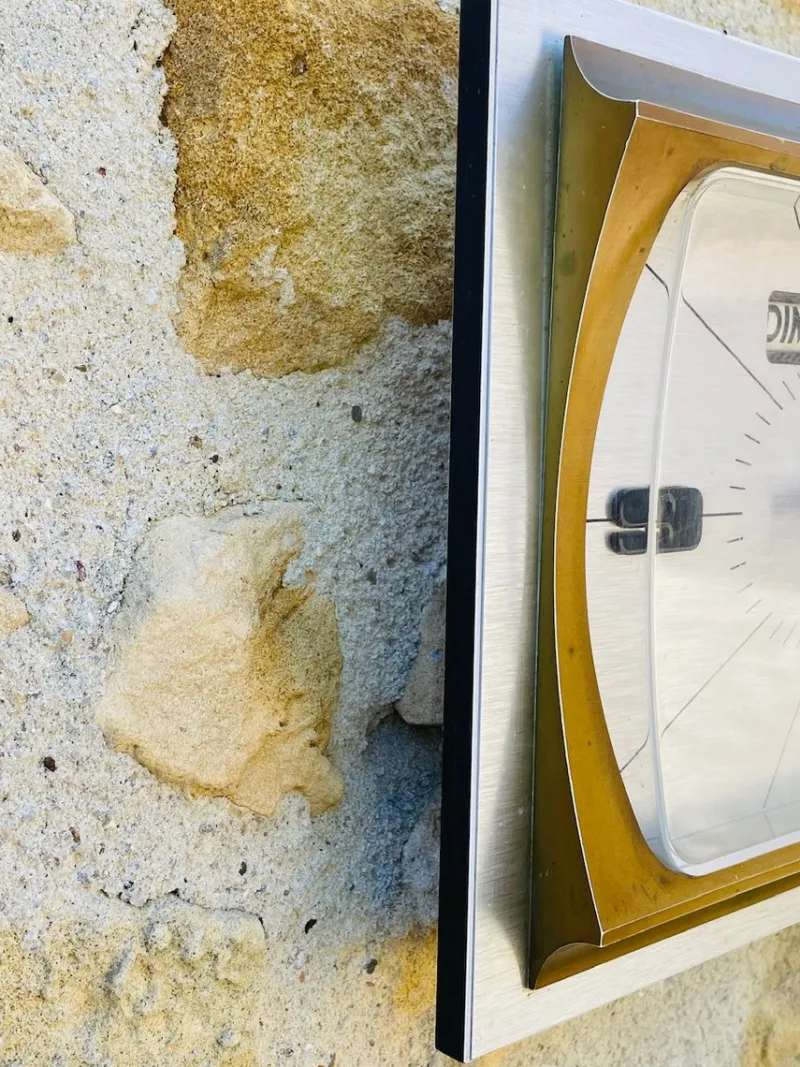 Pamono Mid-Century Wall Clock from Jaz, 1970s-1980s> Clocks