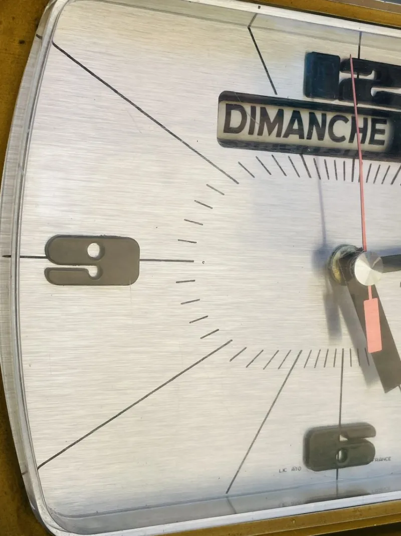Pamono Mid-Century Wall Clock from Jaz, 1970s-1980s> Clocks