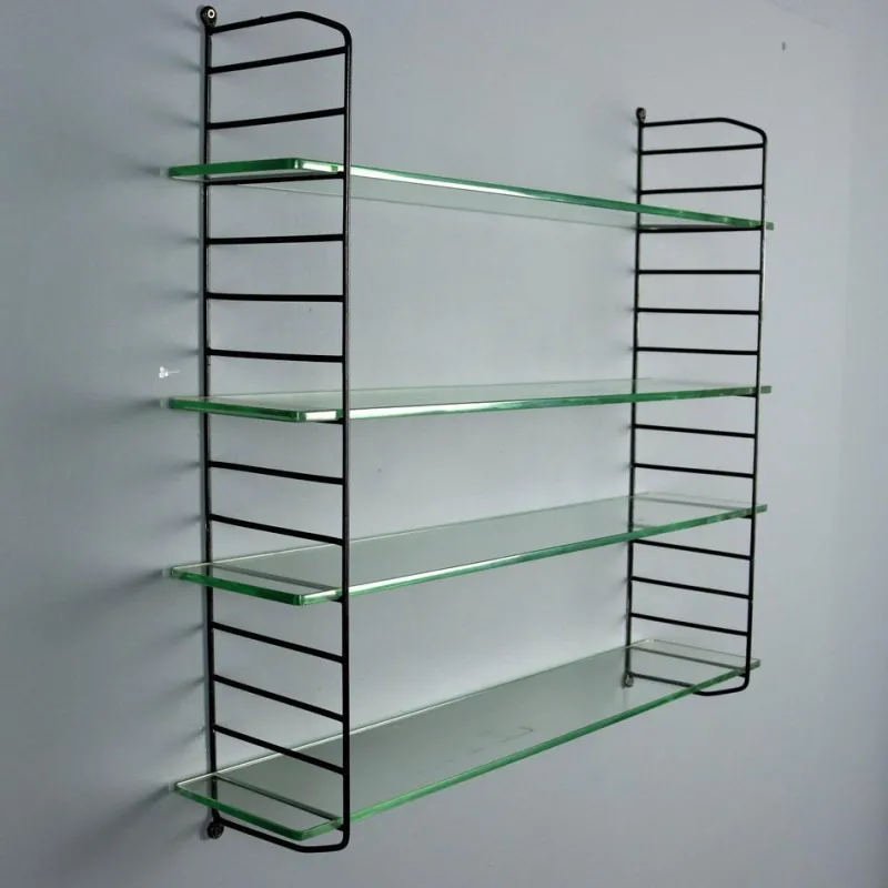 Pamono Mid-Century Wall-Mounted Bookcase, 1960s> Shelves & Wall Units