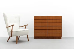 Discount Pamono Mid-Century Walnut Chest of Drawers, 1960s