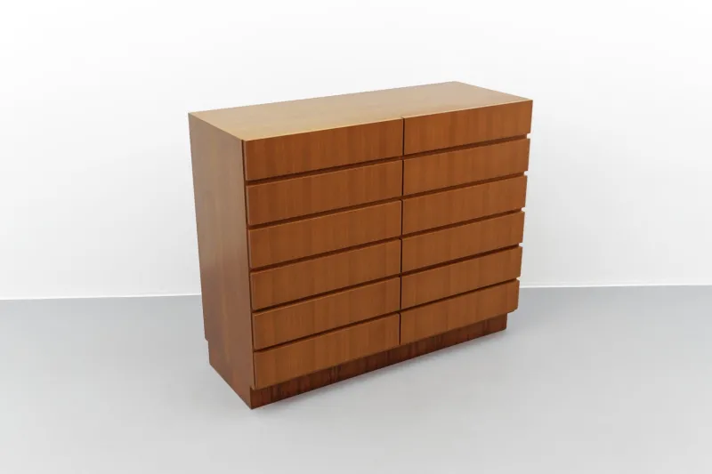 Discount Pamono Mid-Century Walnut Chest of Drawers, 1960s