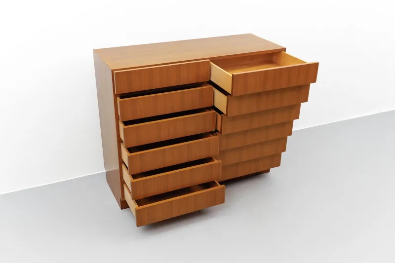 Discount Pamono Mid-Century Walnut Chest of Drawers, 1960s
