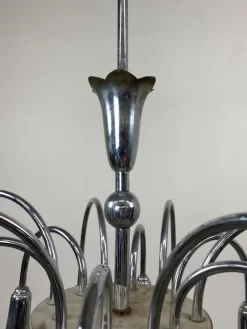Discount Pamono Mid-Century Waterfall Chandelier, 1950s