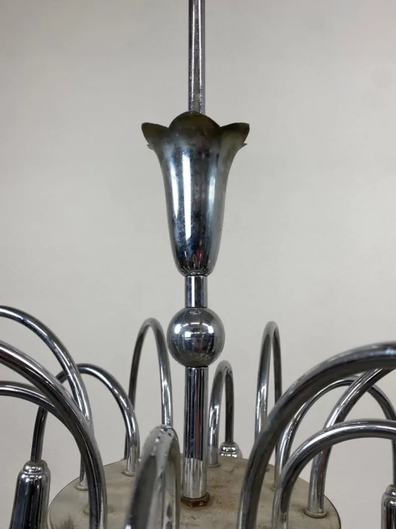 Discount Pamono Mid-Century Waterfall Chandelier, 1950s