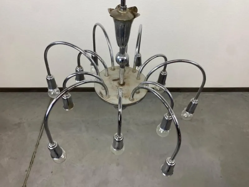 Discount Pamono Mid-Century Waterfall Chandelier, 1950s