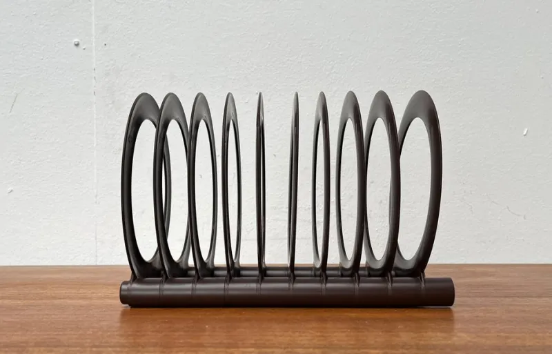 Hot Pamono Mid-Century West German Space Age Magazine Rack, 1960s, Set of 10