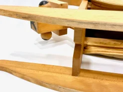 Pamono Mid-Century Wooden Rocking Billy Goat, 1960s><noscript><img width=