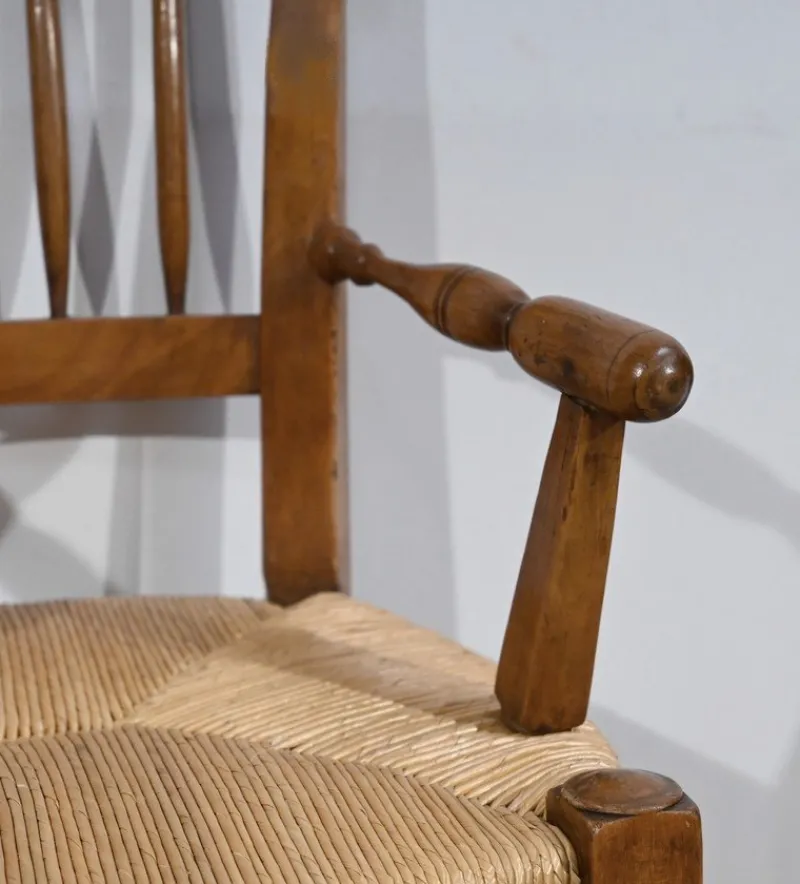 Pamono Mid-19th Century Childrens High Chair in Cherrywood> Children's Chairs