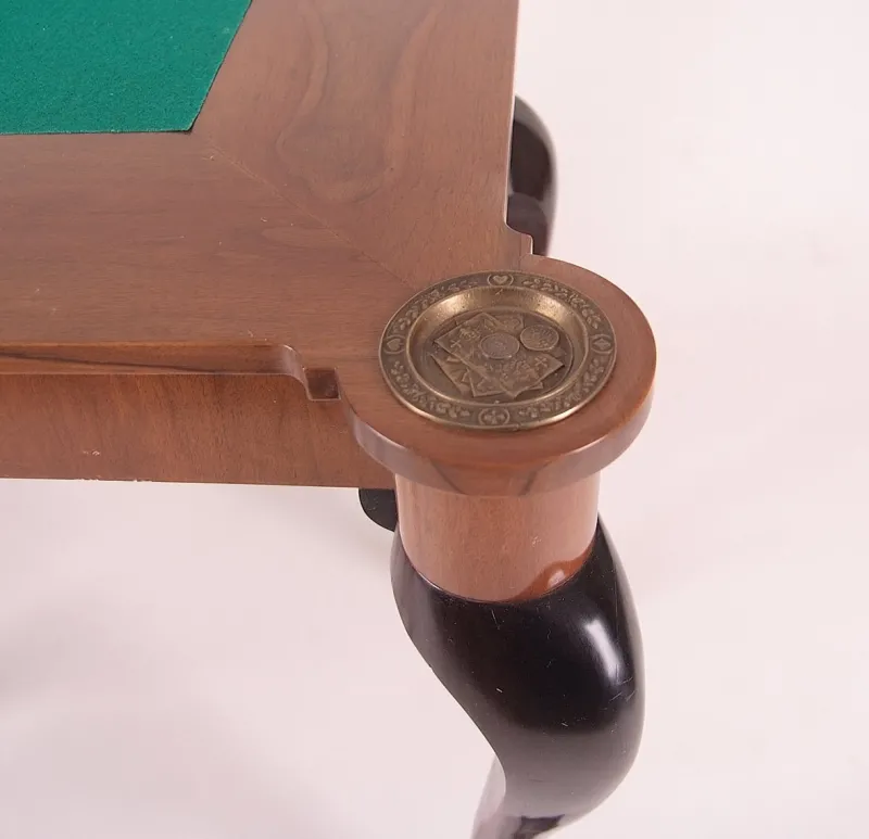 Pamono Mid-19th Century English Style Walnut Card Table> Game Tables