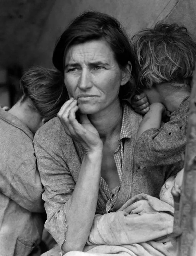 New Pamono Migrant Mother Print by Dorothea Lange