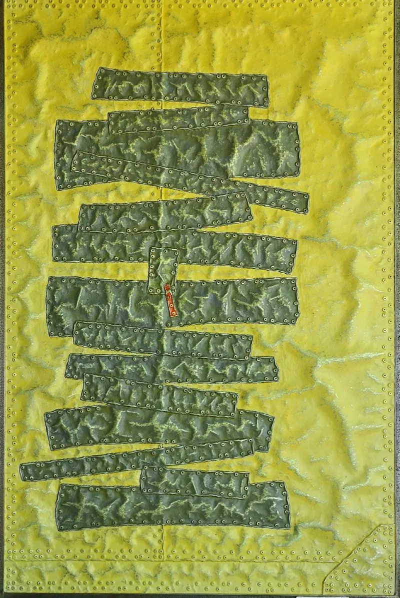 Pamono Miguel Núñez, Problema resuelto, 2020, Enamel & Zinc> Minimalist