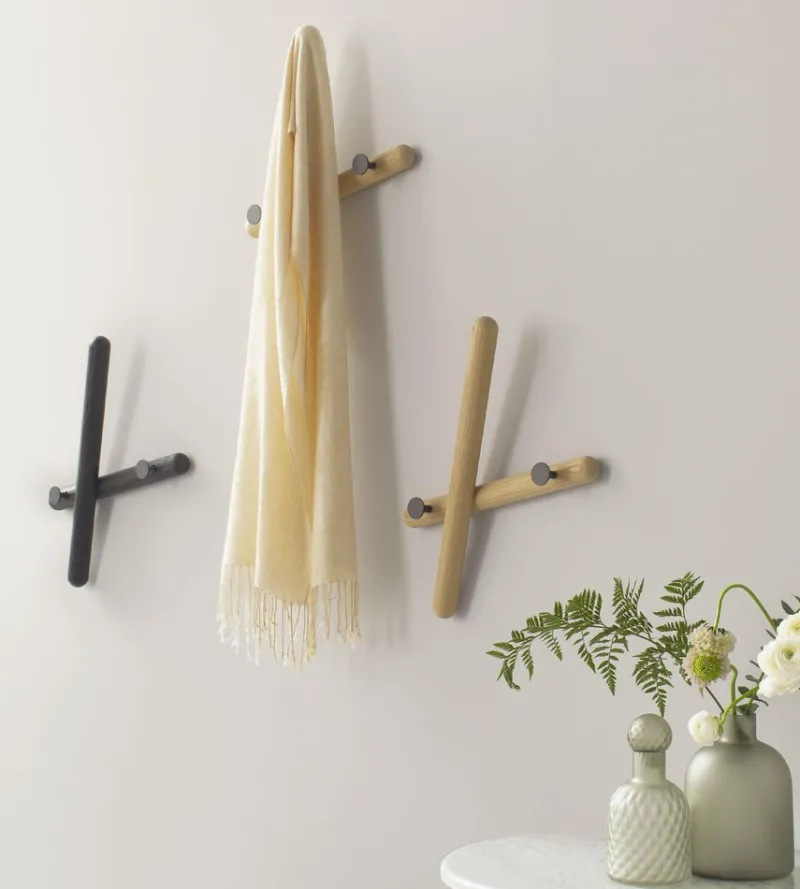 Best Pamono Mikado Laguna Oak Wall Coat Rack by Morica Design