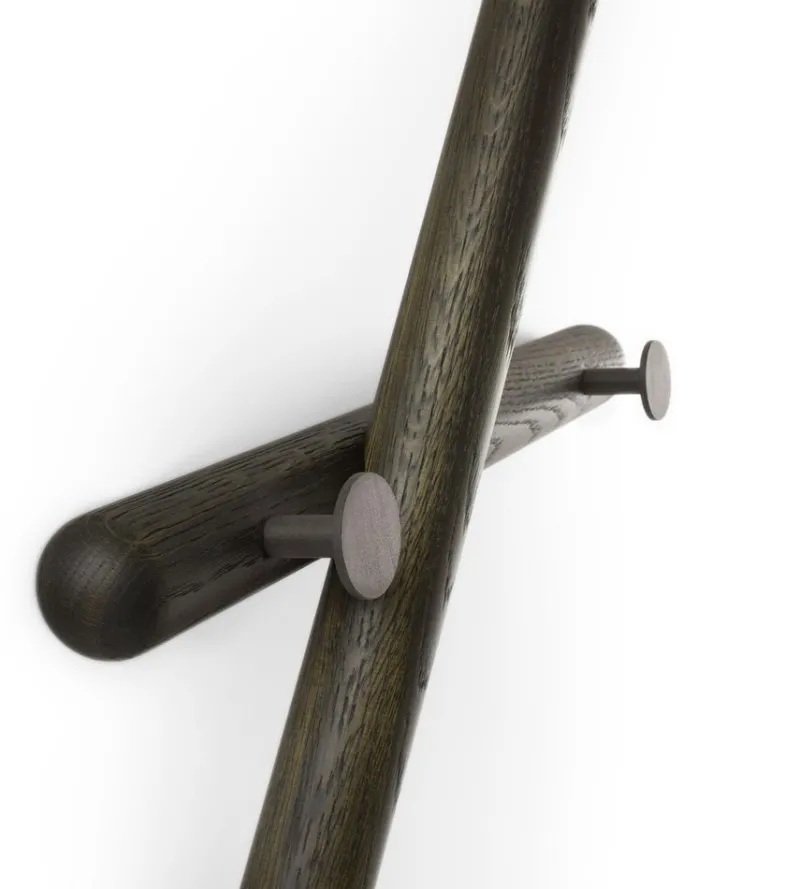Best Pamono Mikado Laguna Oak Wall Coat Rack by Morica Design