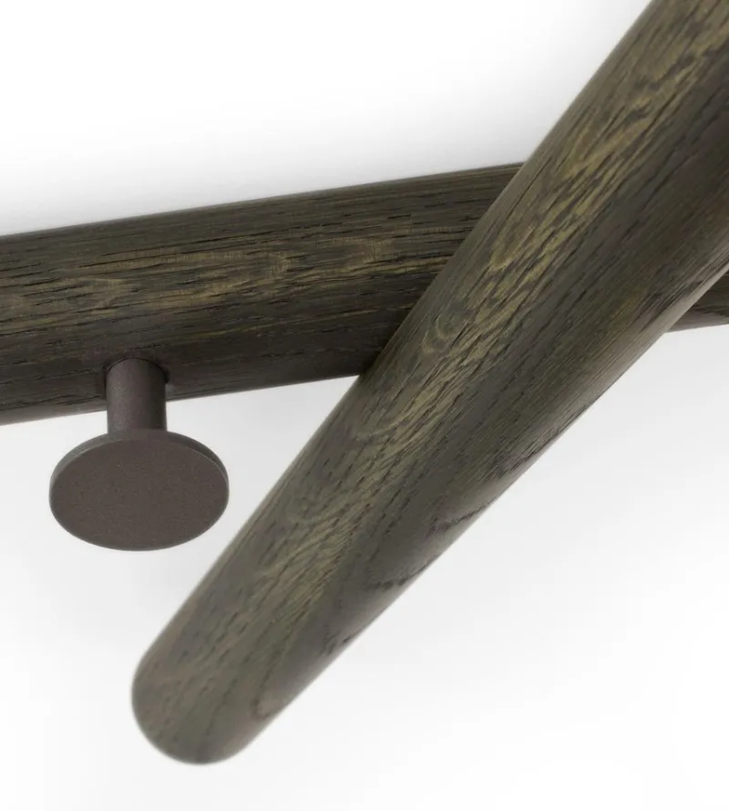 Best Pamono Mikado Laguna Oak Wall Coat Rack by Morica Design