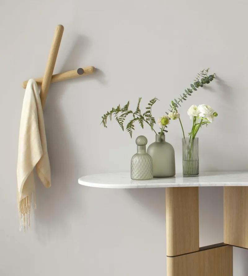 Pamono Mikado Oak Wall Coat Rack by Morica Design> Racks, Hooks & Valets|Racks, Hooks & Valets