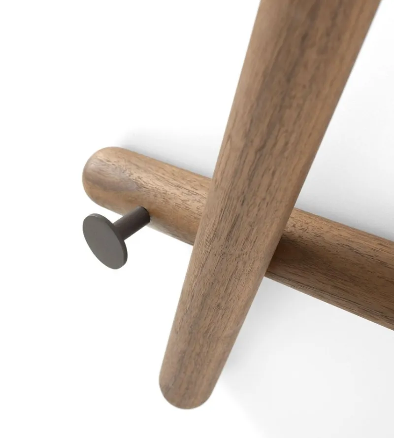 Pamono Mikado Wall Coat Rack in Walnut by Morica Design> Racks, Hooks & Valets|Racks, Hooks & Valets