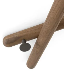 Pamono Mikado Wall Coat Rack in Walnut by Morica Design><noscript><img width=