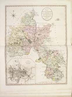 Pamono Mile Map of Oxfordshire><noscript><img width=