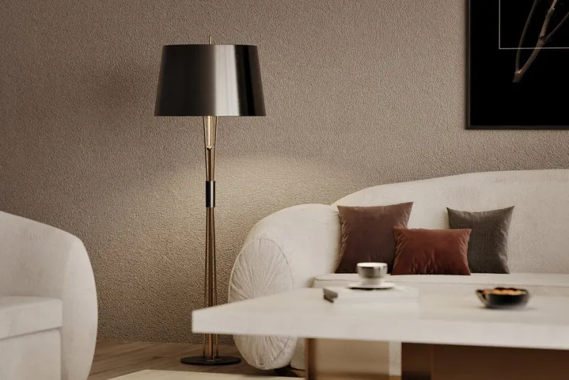 Clearance Pamono Miles Floor Lamp by Delightfull