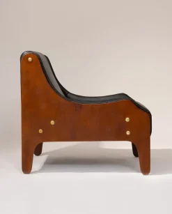 New Pamono Milord Lounge Chair by Marco Zanuzo for Arflex, 1957