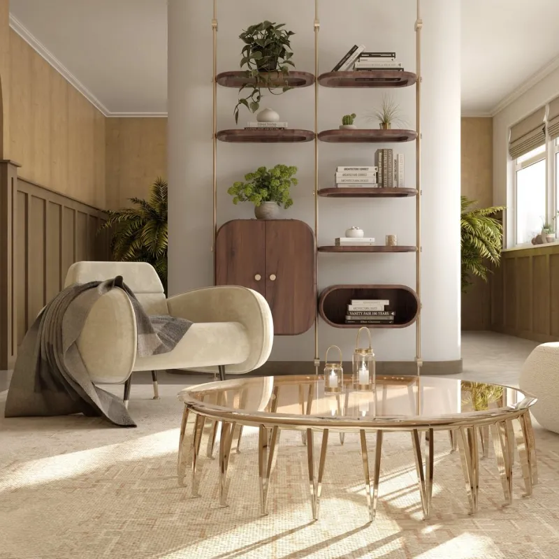 Pamono Minelli Bookcase by Essential Home> Storage