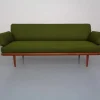 Pamono Minerva Teak & Kvadrat Hallingdal Daybed / Sofa by Peter Hvidt & Orla Mølgaard Nielsen for France & Son, Denmark, 1950s> Daybeds & Chaises Lounges