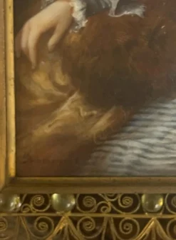Outlet Pamono Miniature of Mrs Siddons, 19th Century, Painting, Framed