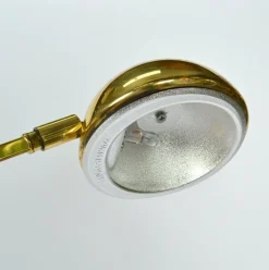 Pamono Minimal Brass Counter Balance Floor Lamp from Sölken Leuchten, 1970s><noscript><img width=