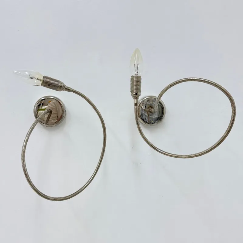 Pamono Minimalismo Wall Lamps from Catellani & Smith, 1990s, Set of 2> Wall Lights & Sconces