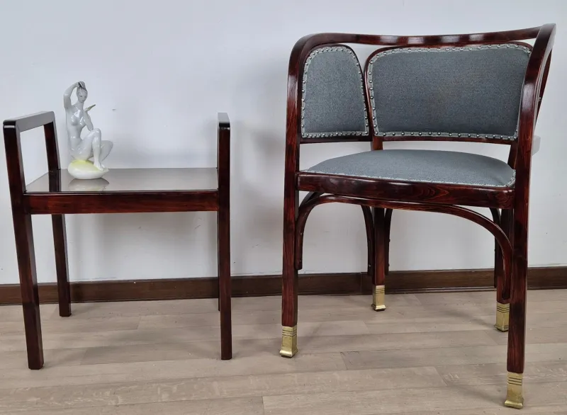 Pamono Minimalist Art Deco Vanity Nightstand, 1940s> Nightstands