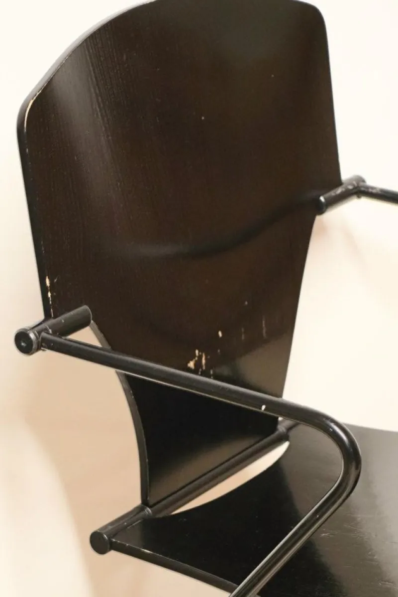 Outlet Pamono Minimalist Egoa 300 Chairs by Josep Mora, 1980s, Set of 6