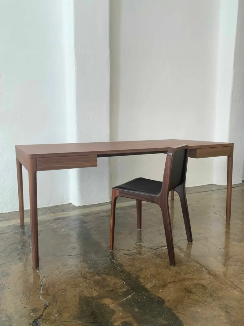 Outlet Pamono Minimalist Modern Work Desk in Walnut by Pedro Sotomayor