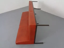 Pamono Minimalist 3-Seater Bench, 1960s
