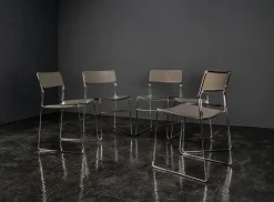 Pamono Minimalist Sultana Dining Chairs from Arrben, Italy, 1970s> Side Chairs & Dining Chairs