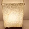 Pamono Minimalist Table Lamp with Teak Base and White Plastic Shade, 1970s> Table Lamps