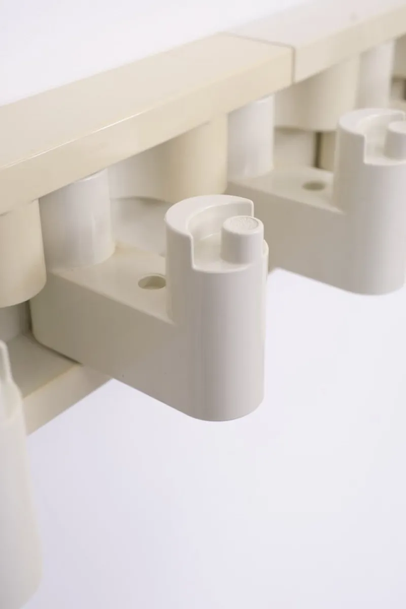 New Pamono Minivip Wall Coat Rack by Benanti and Brunori for Velca Legano, Italy, 1970s