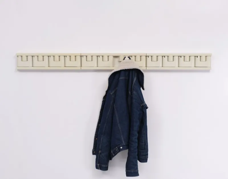 New Pamono Minivip Wall Coat Rack by Benanti and Brunori for Velca Legano, Italy, 1970s