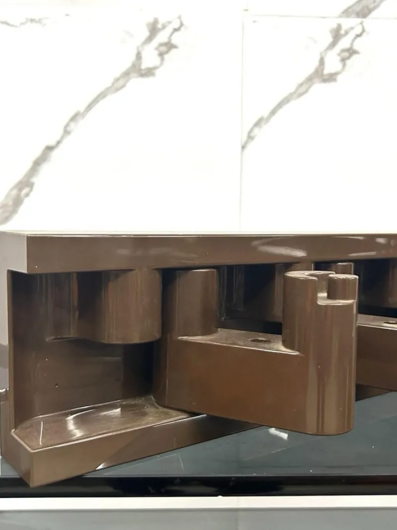 Pamono Minivip Wall-Mounted Coat Rack attributed to Benanti and Brunori for Velca Legnano, 1970> Shelves & Wall Units