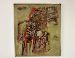 Pamono Mino Ceretti, Abstract Composition, 1950s, Oil on Canvas> Abstraction