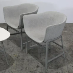 Pamono Minuscule Table and Chairs from Fritz Hansen, Set of 3><noscript><img width=