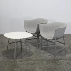 Pamono Minuscule Table and Chairs from Fritz Hansen, Set of 3><noscript><img width=