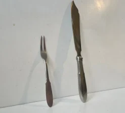 Outlet Pamono Mitra Stainless Cutlery Set for 12 from Georg Jensen, 1960s, Set of 68